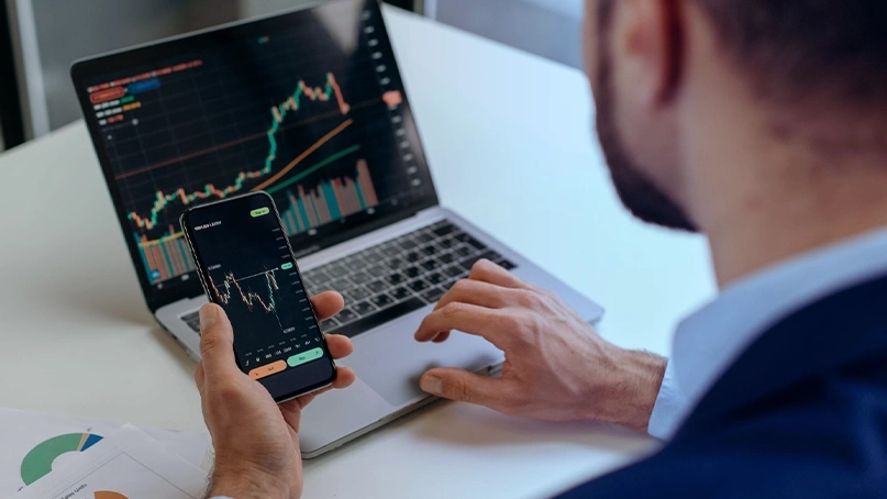 Panel de control de trading de GPT+3v app